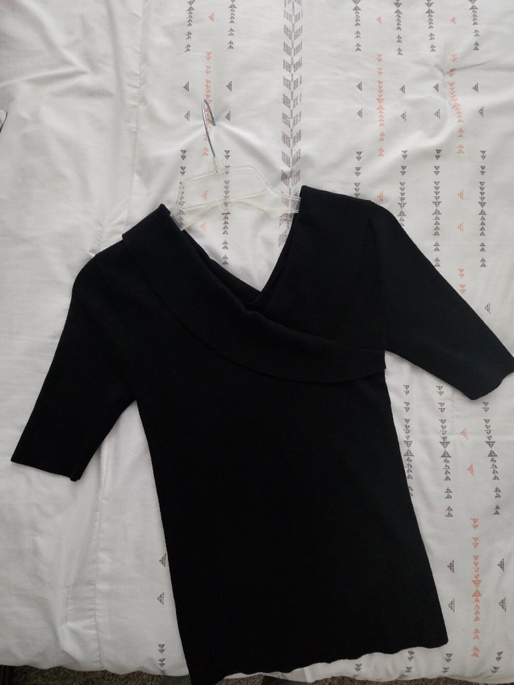 Black Sweater 3/4 sleeve